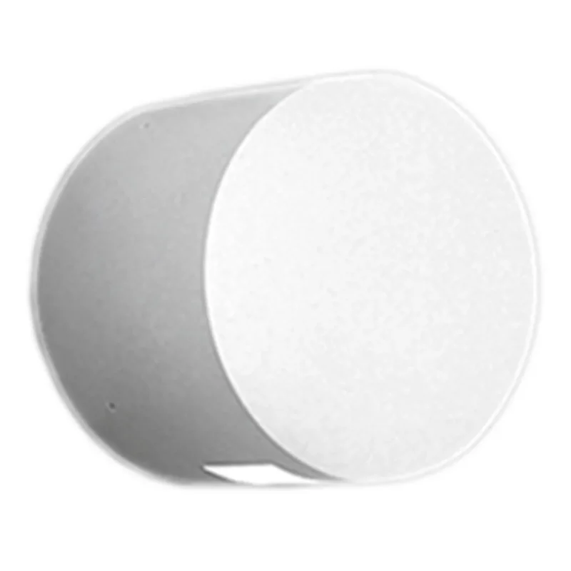 2 beam round outdoor wall light