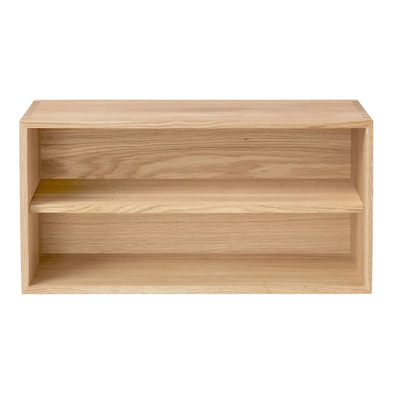 2 shelf bookcase space saving storage solution