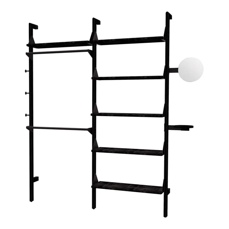 2 shelf display unit easy returns