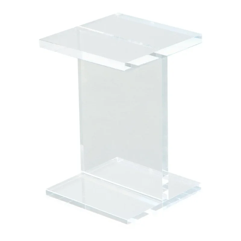 acrylic i beam table for modern spaces