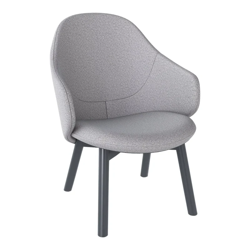 albu beech lounge armchair pigment frame