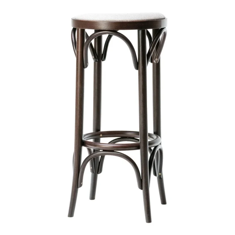 beech frame upholstered barstool 73 stylish seating solution