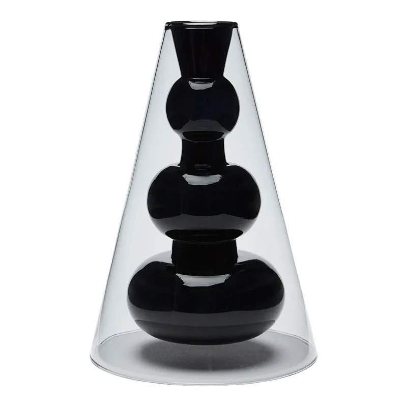 bump cone vase modern ceramic decor