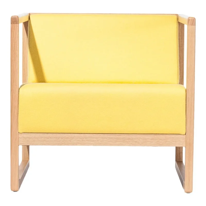 casablanca beech lounge armchair 681 stylish seating