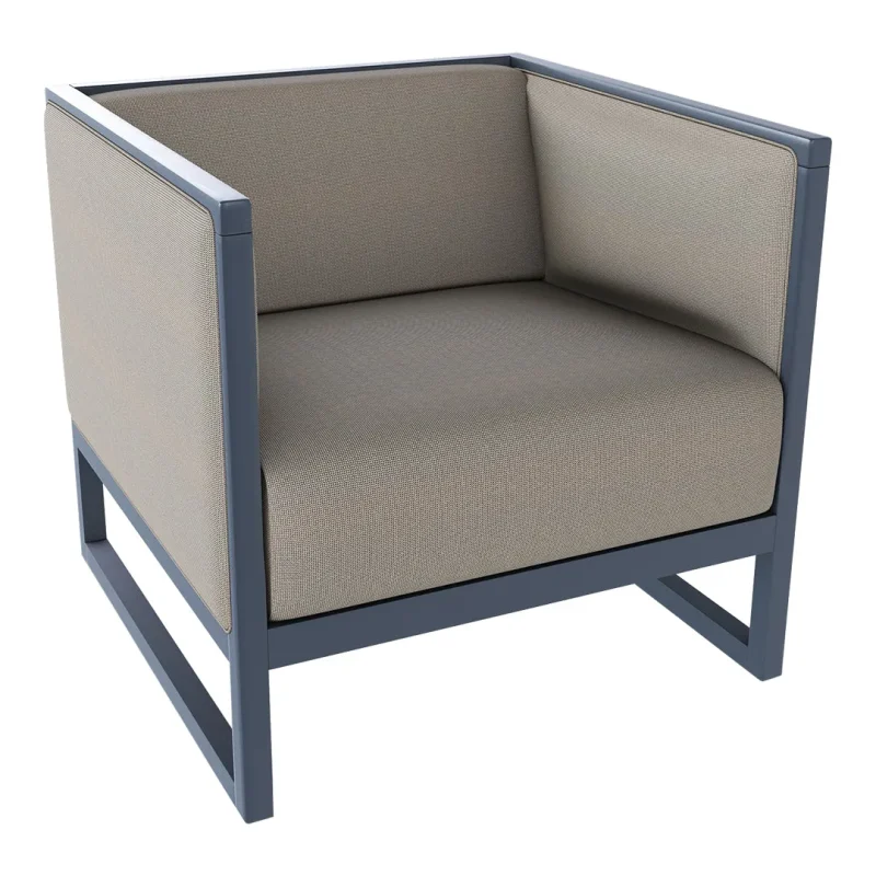 casablanca beech lounge armchair 683