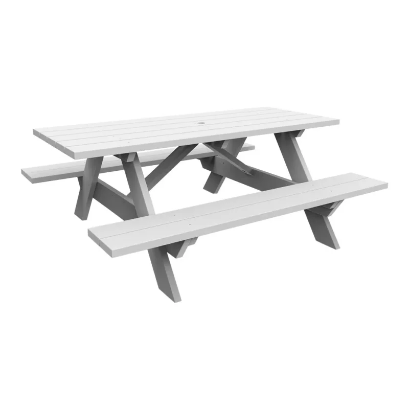 classic outdoor picnic table