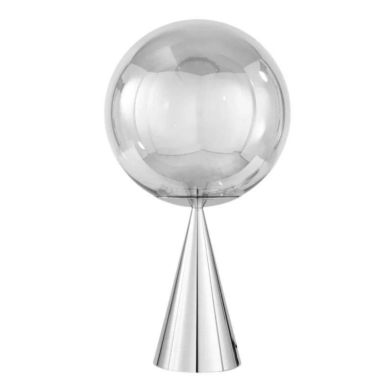 compact led globe table lamp