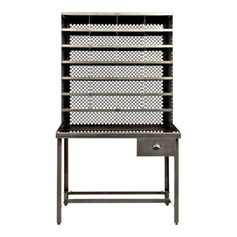 compact pigeonhole sorting desk