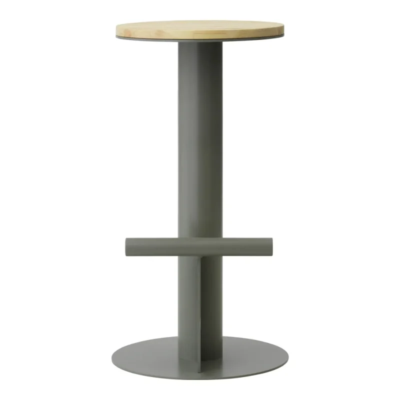 compact pole bar stool space saving design