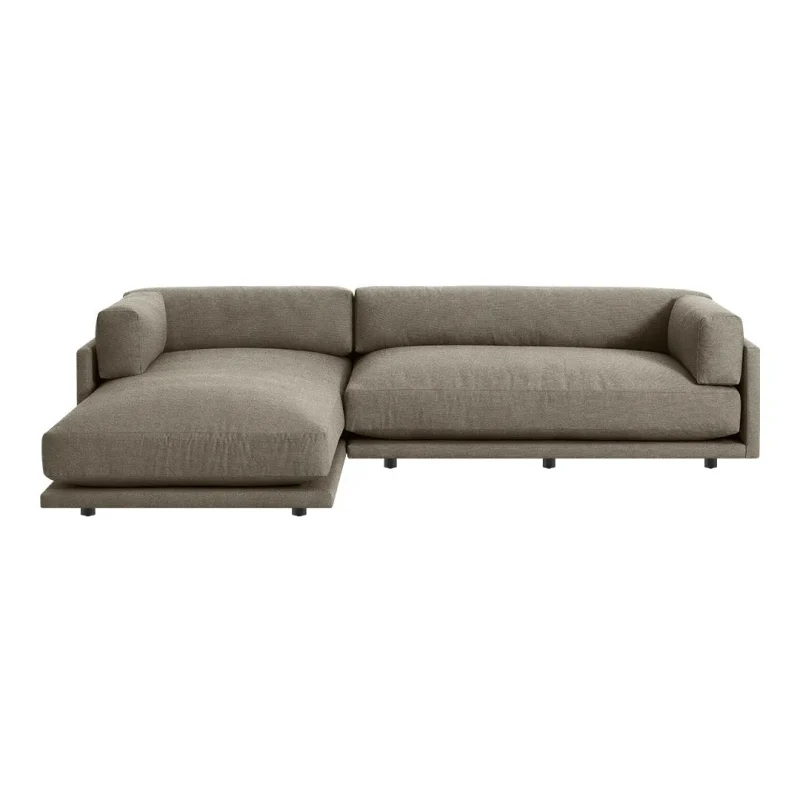 compact small sofa with chaise easy return