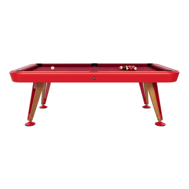 diagonal indoor pool table