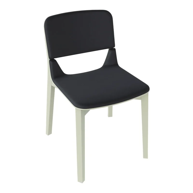 eco friendly leaf chair upholstered seat beech frame