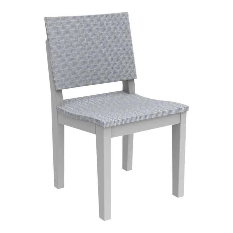 eco friendly woven side chair for dining mad dining set