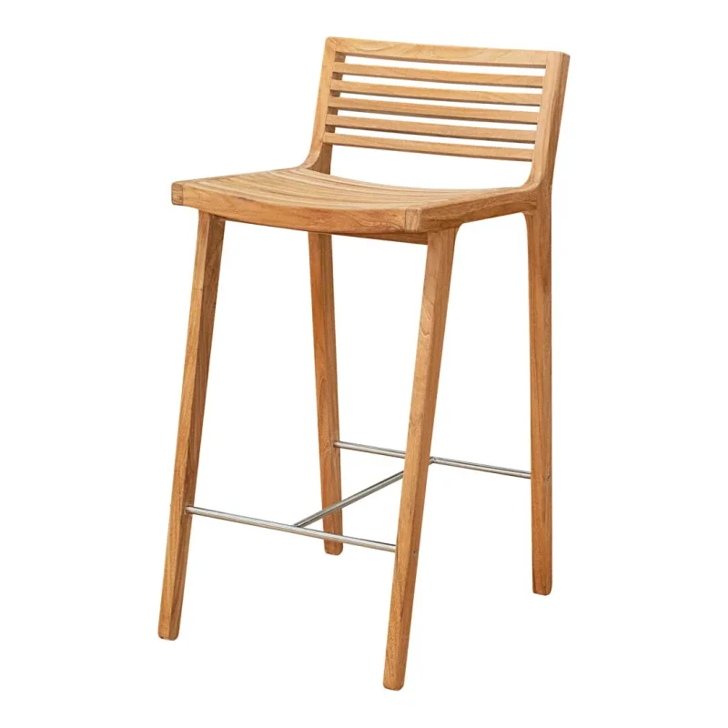 ergonomic bar stool for home or commercial use