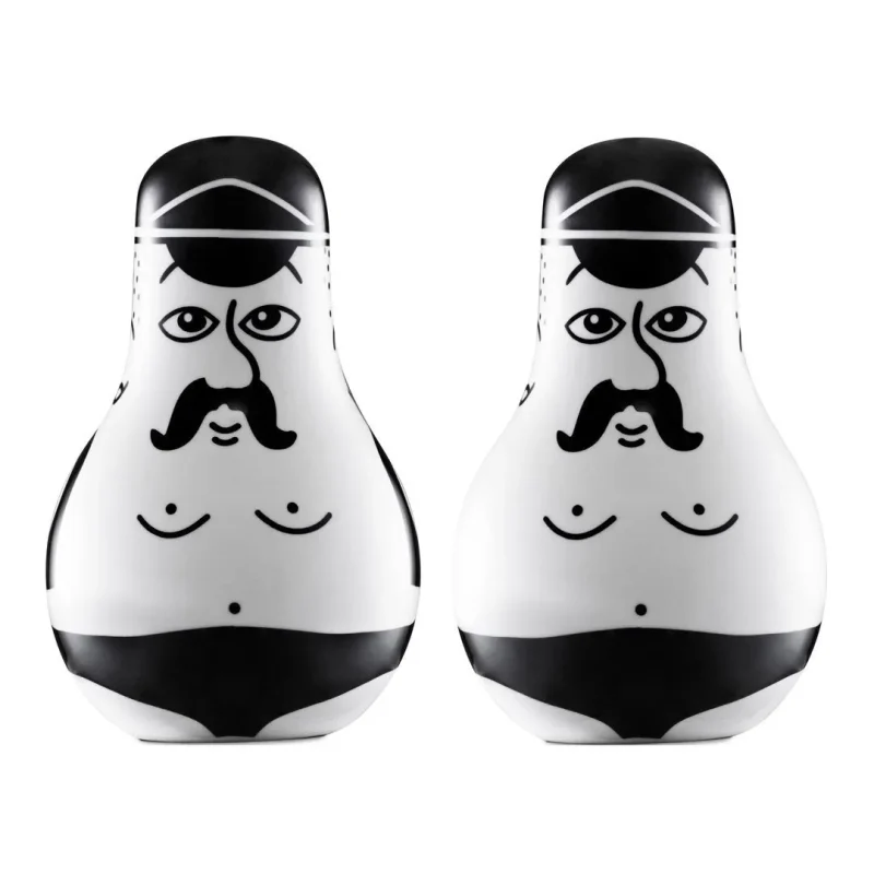 friends salt pepper shakers set 4 pack