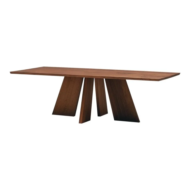 hakama modern dining table space saving design