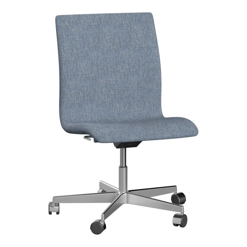 height adjustable oxford chair w 5 star base castors