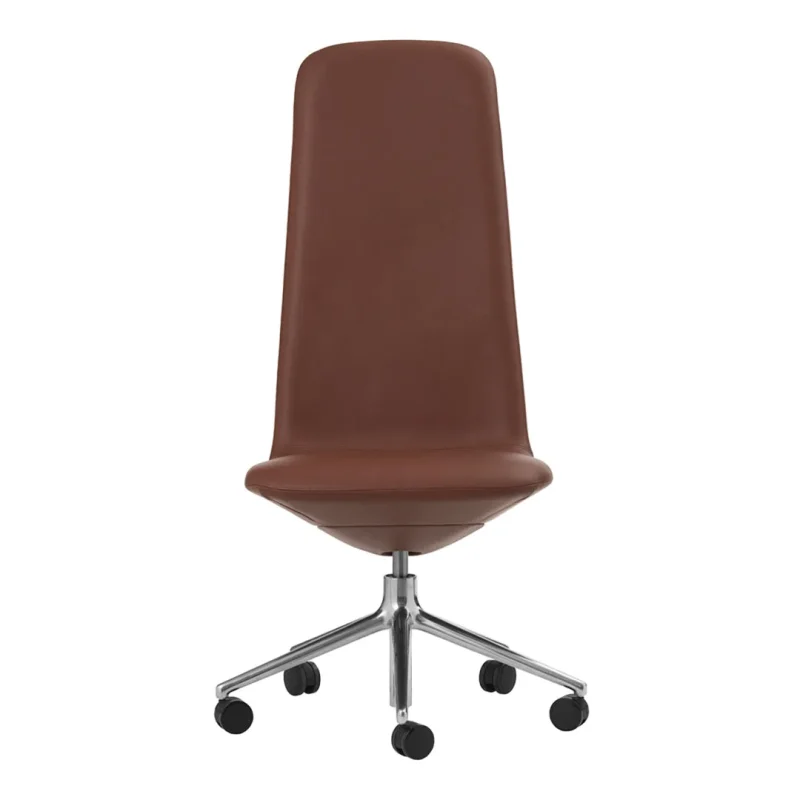 high back swivel chair 5 star base