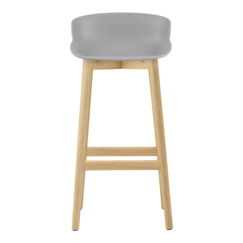 hyg wooden bar stool sturdy wood base