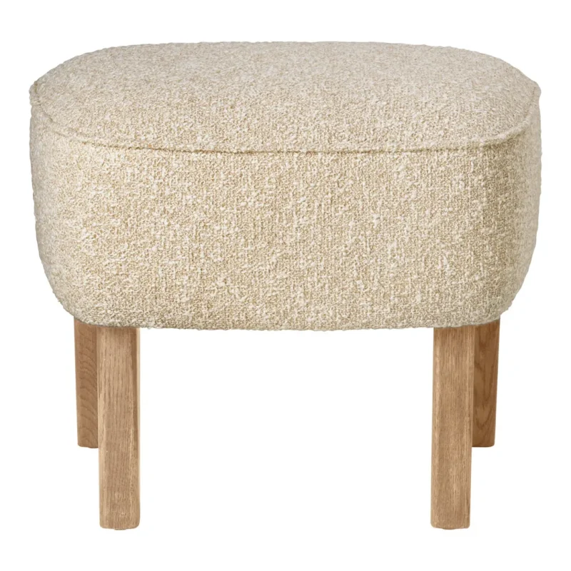 ingeborg textile ottoman chic seating solution