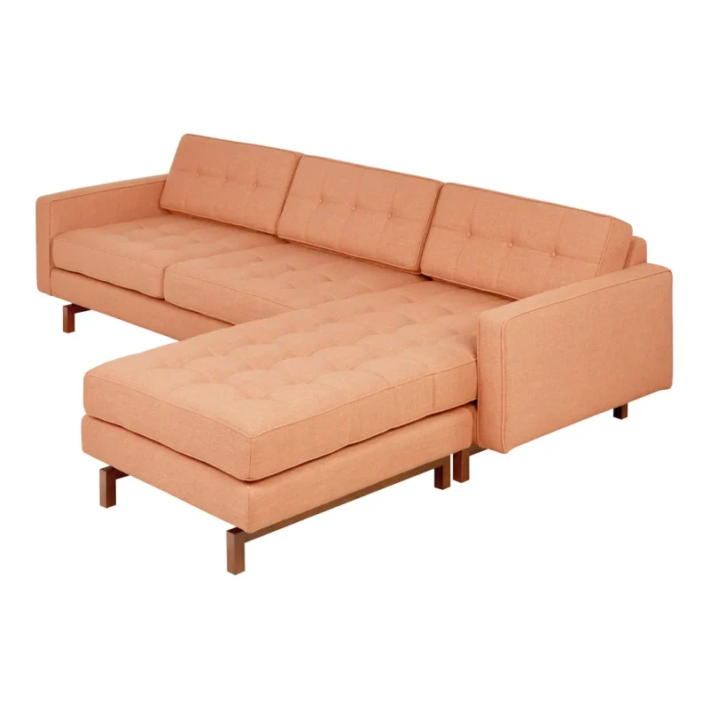 jane 2 bi sectional sofa modern comfort easy returns