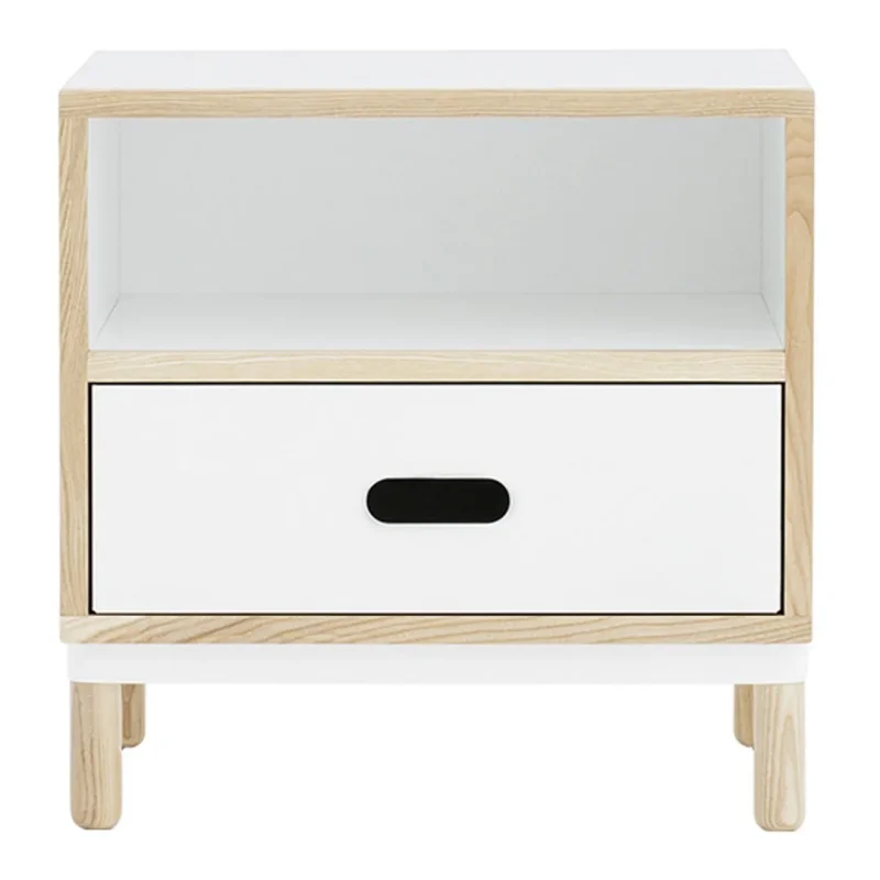 kabino modern bedside table space saving nightstand