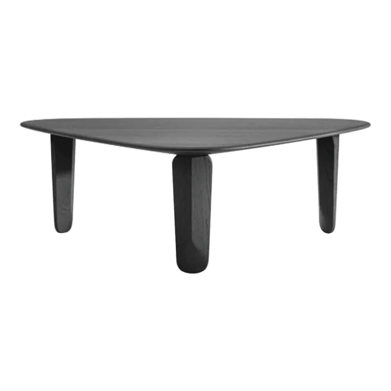 kuyu triangular coffee table modern space saving