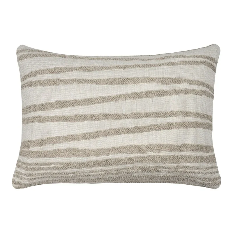 lumbar cushion with mystic ink stripes outdoor comfort