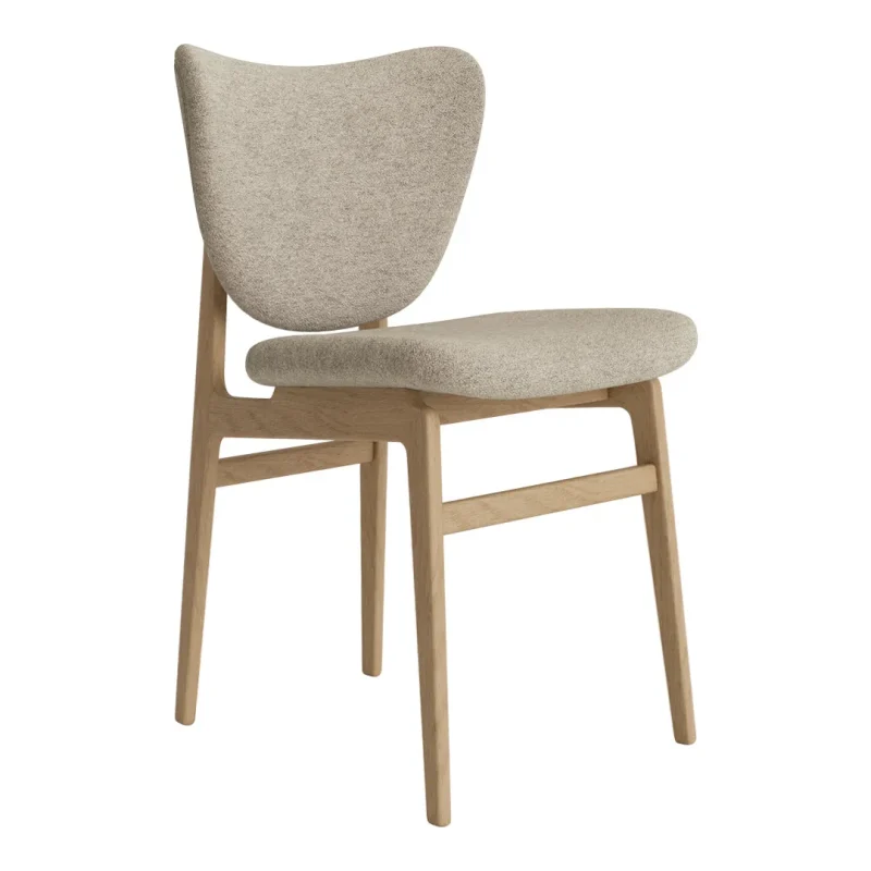 luxury upholstered elephant dining chair