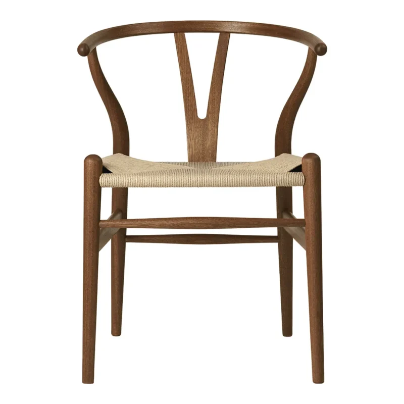 mahogany ch24 wishbone chair premium danish design