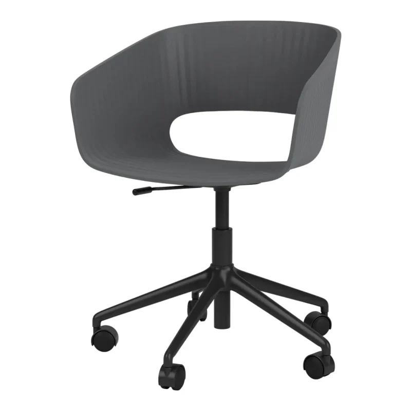 maree 405 office chair 5 star base w castors easy return