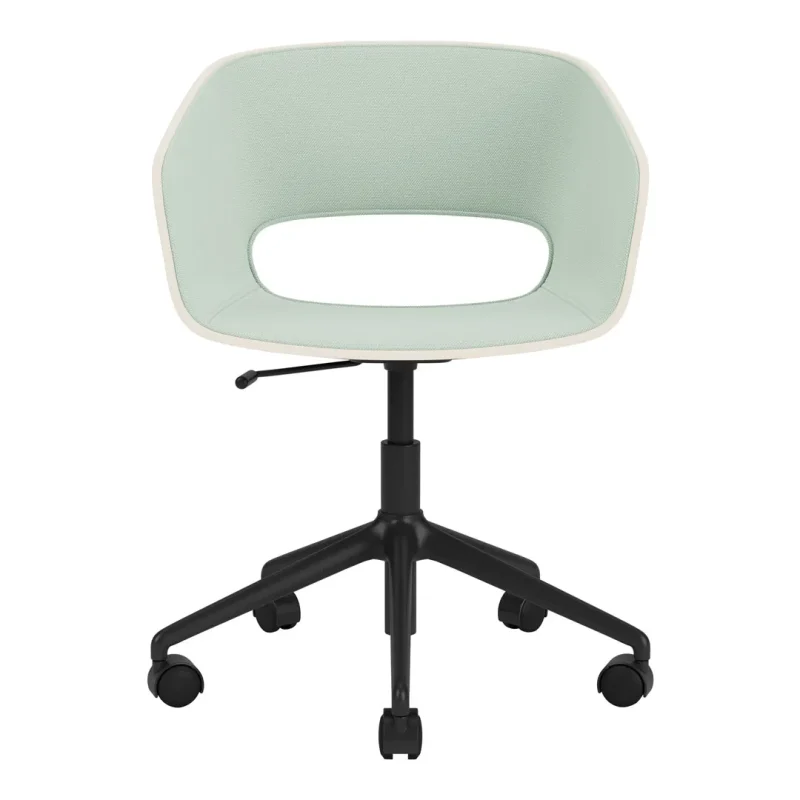 maree 405 office chair with 5 star base upholstered seat castors