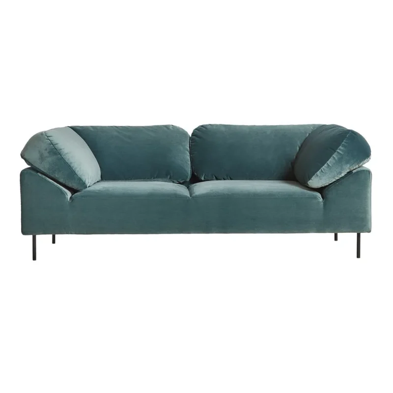 modern 2 seater leather sofa free delivery