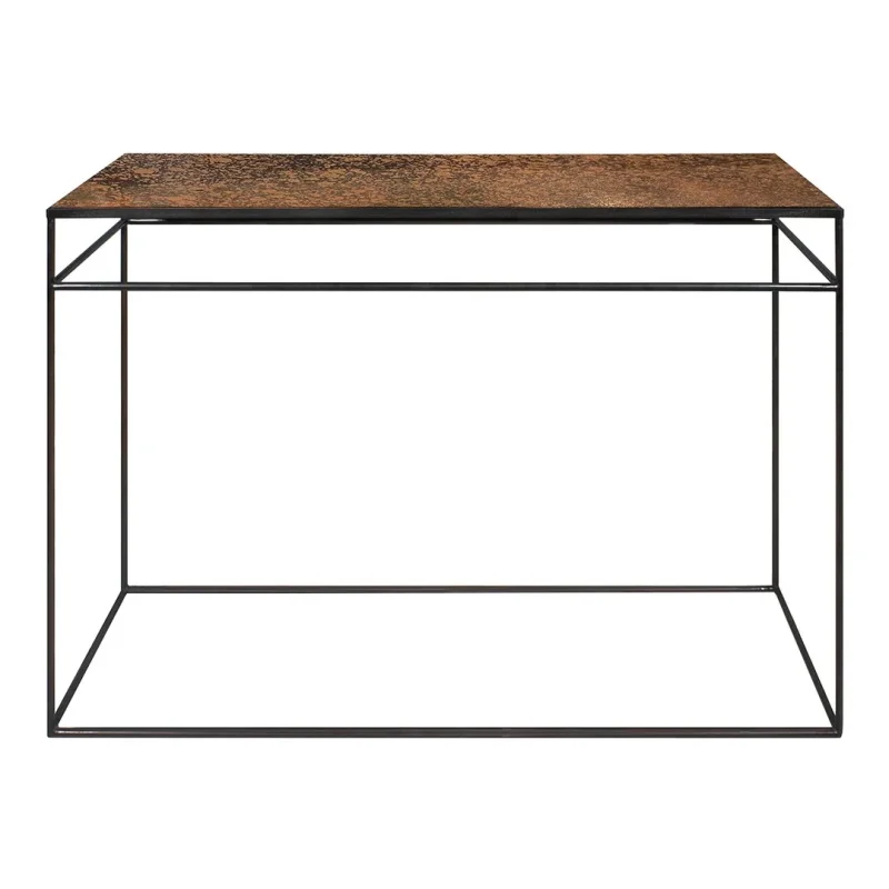 modern console table durable stylish entryway storage