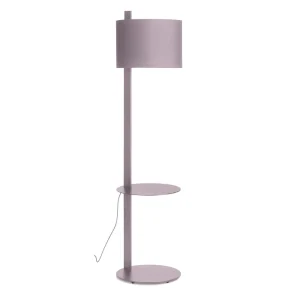 modern led floor lamp with table