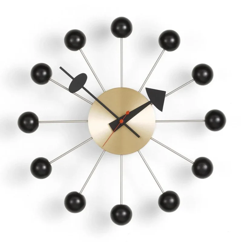 modern nelson ball clock minimalist design for timeless style