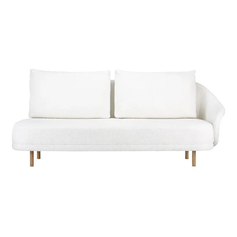 modern open end sofa free returns