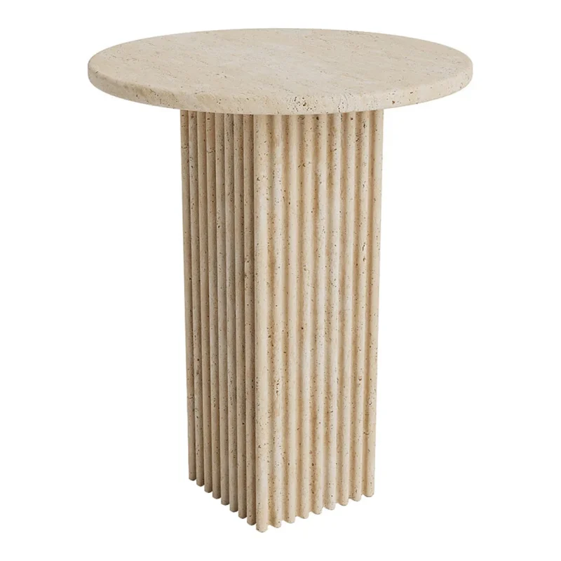 modern soho tall side table for living room