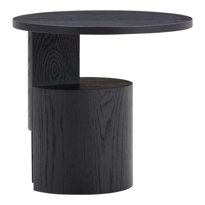 modern wedge side table stylish compact