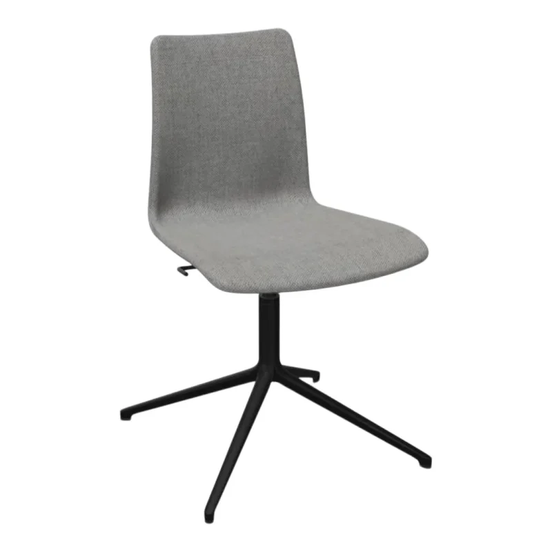 mood upholstered swivel chair 4 star base 1