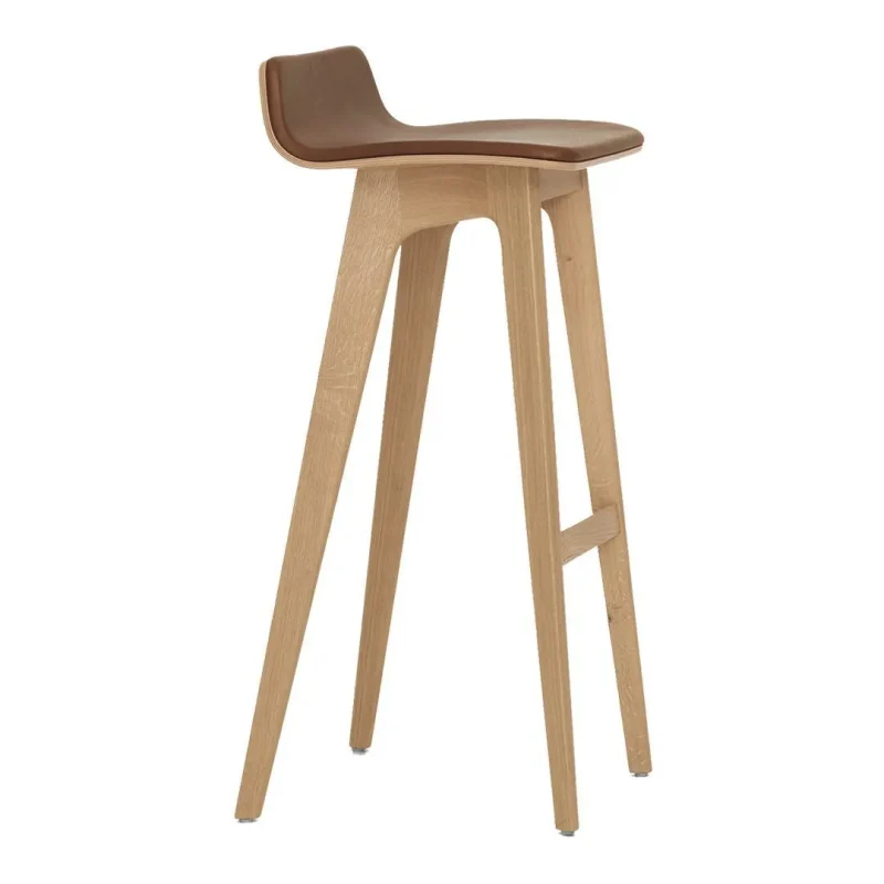 morph upholstered bar stool front panel