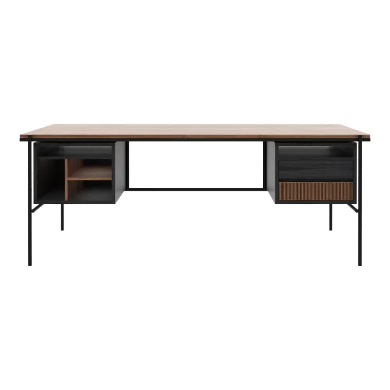 oscar desk with 2 drawers modern office furniture