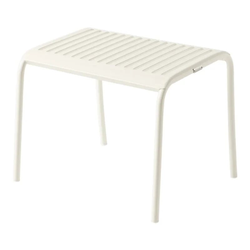 outdoor slatted ottoman patio furniture