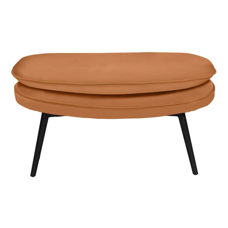 parma cognac hug footstool qs