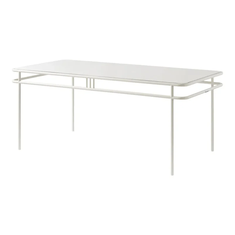 rectangle dining table modern sturdy ideal for home