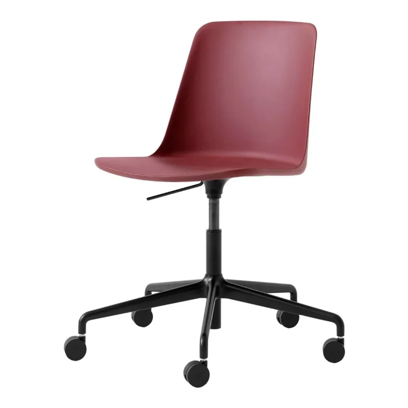 rely hw28 swivel chair with gas lift castors 5 star base