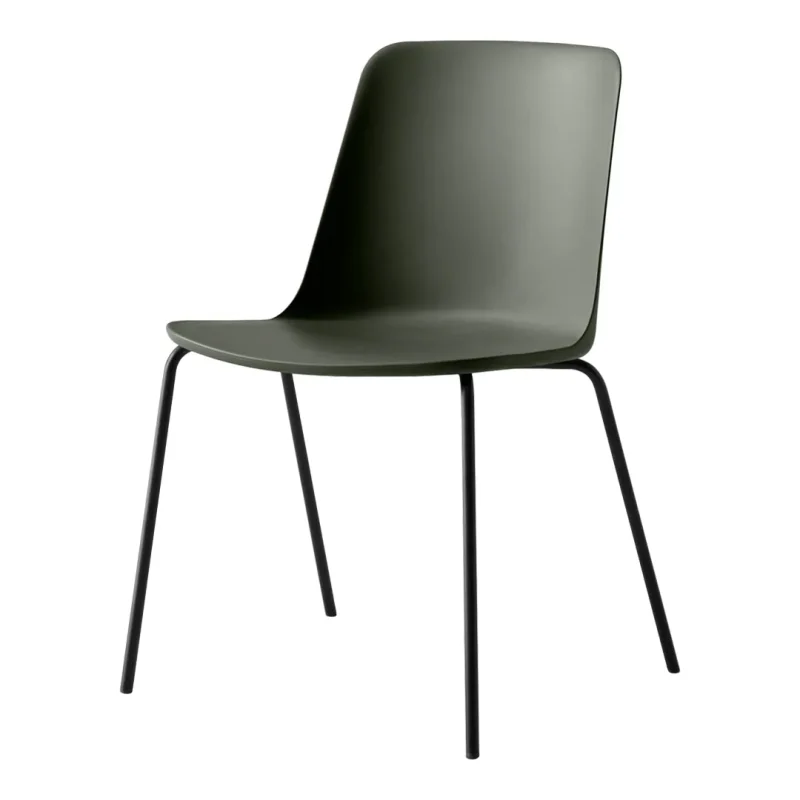 rely hw65 tube base stackable side chair