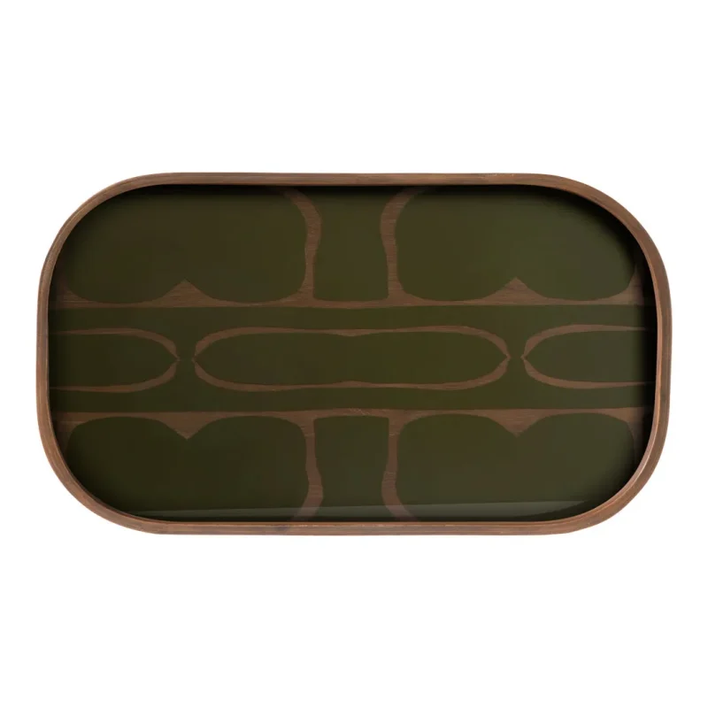 rounded corner valet tray organize store essentials