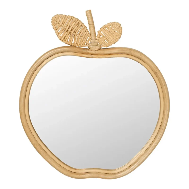 seamless apple mirror for natural reflection