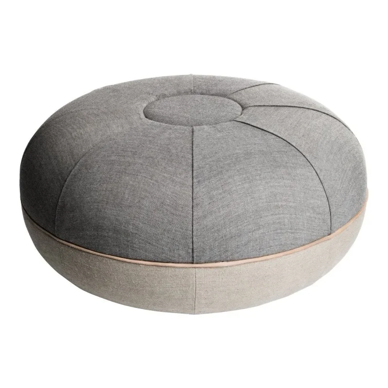 seamless round pouf stylish home decor accent